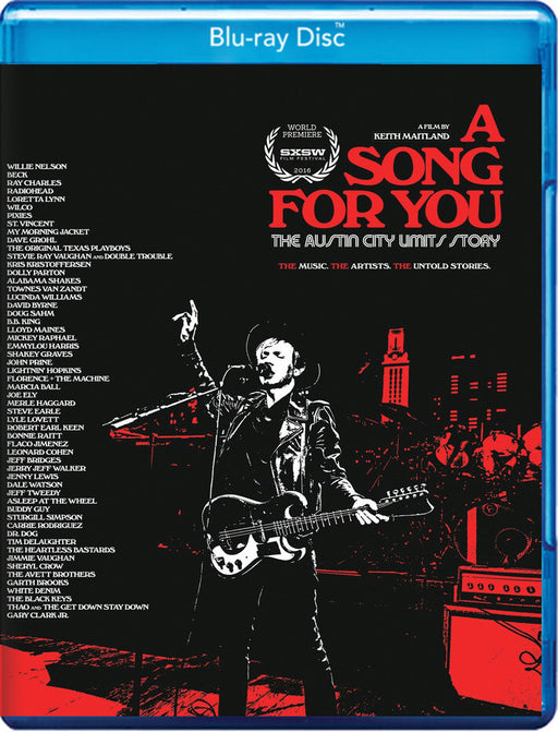 A Song For You: The Austin City Limits Story (MOD) (BluRay Movie) - movie cover art