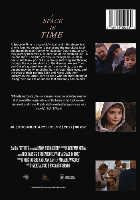 A Space in Time (MOD) (DVD Movie) - back cover art