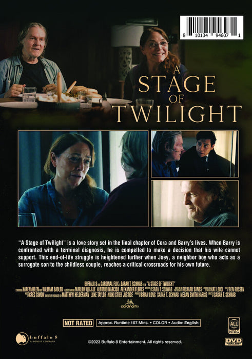 A Stage of Twilight (MOD) (DVD Movie) - back cover art