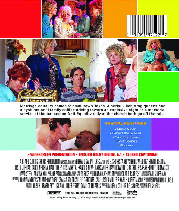 A Very Sordid Wedding (MOD) (BluRay Movie) - back cover art
