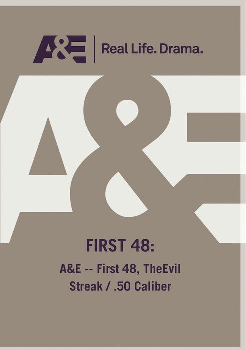 AE - The First 48 The Evil Streak (MOD) (DVD Movie) - movie cover art