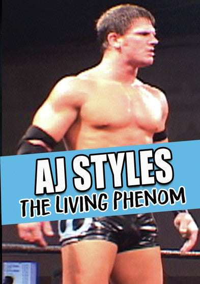 AJ Styles: The Living Phenom (MOD) (DVD Movie) - movie cover art