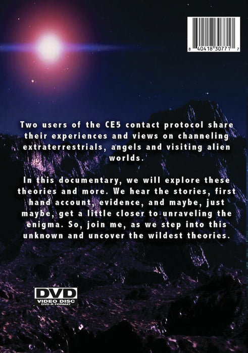 ALIEN CONTACTEES: Close Encounters (MOD) (DVD Movie) - back cover art