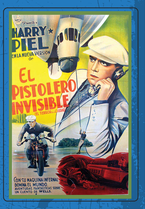 AN INVISIBLE MAN WALKS THE CITY (aka Ein Unsichtbarer geht durch die Stadt) (MOD) (DVD Movie) - movie cover art
