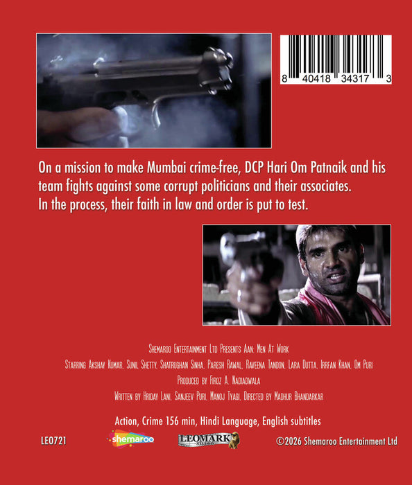 Aan: Men At Work (MOD) (BluRay Movie) - back cover art