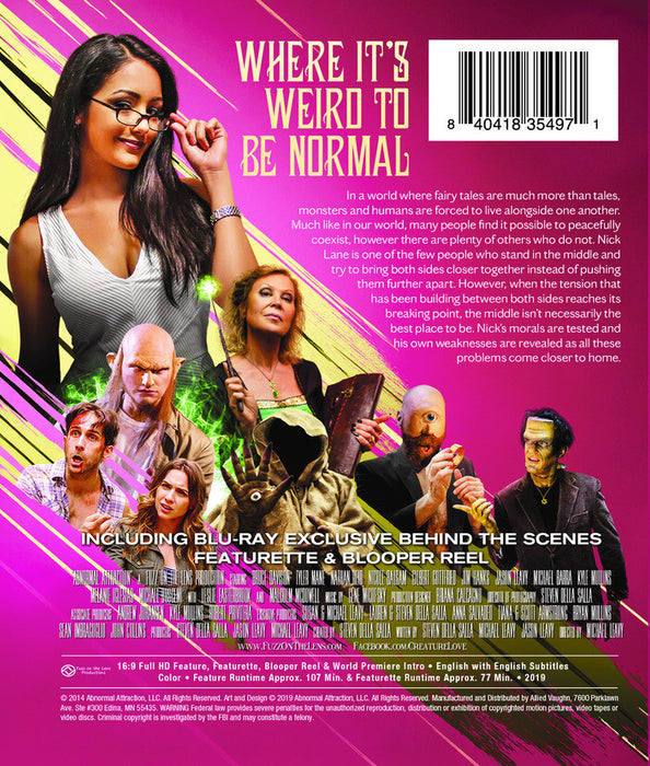 Abnormal Attraction (MOD) (BluRay Movie) - back cover art