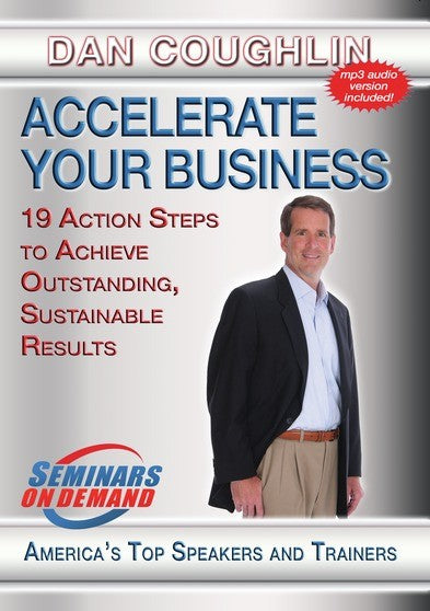 Accelerate Your Business - 19 Action Steps to Achieve Outstanding, Sustainable Results (MOD) (DVD Movie) - movie cover art