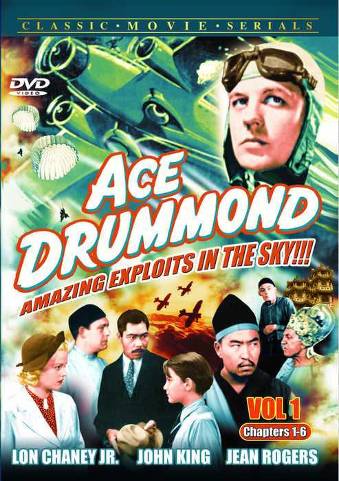 Ace Drummond, Volume 1 (Chapters 1-6) (MOD) (DVD Movie) - movie cover art