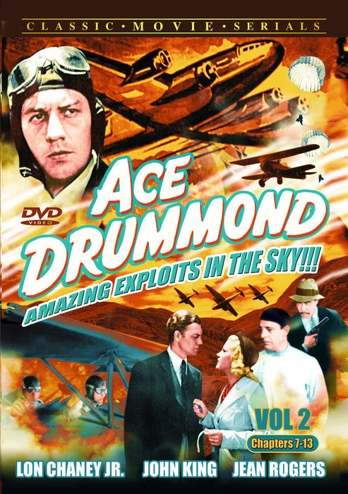 Ace Drummond, Volume 2 (Chapters 7-13) (MOD) (DVD Movie) - movie cover art
