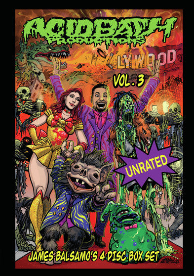 Acid Bath Productions Vol. 3 box set (MOD) (DVD Movie) - movie cover art