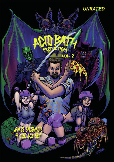 Acid Bath Productions Vol. 2 box set (MOD) (DVD Movie) - movie cover art