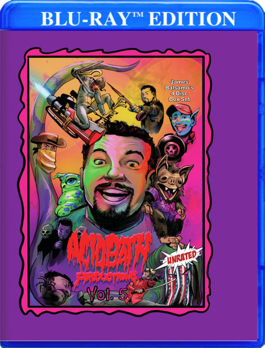 Acid Bath Productions Vol. 5 (MOD) (BluRay Movie) - movie cover art
