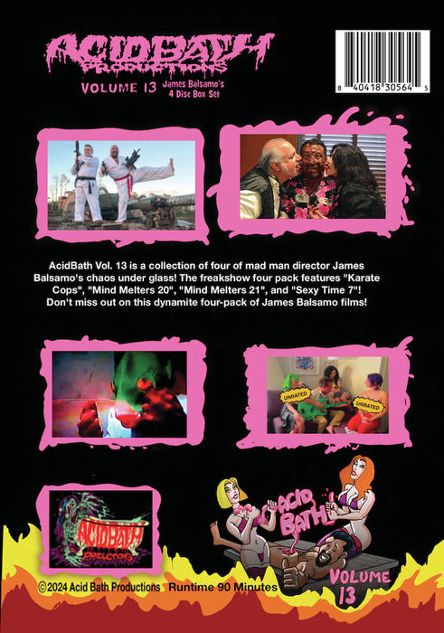 AcidBath Vol. 13 (MOD) (DVD Movie) - back cover art