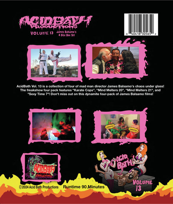 AcidBath Vol. 13 (MOD) (BluRay Movie) - back cover art