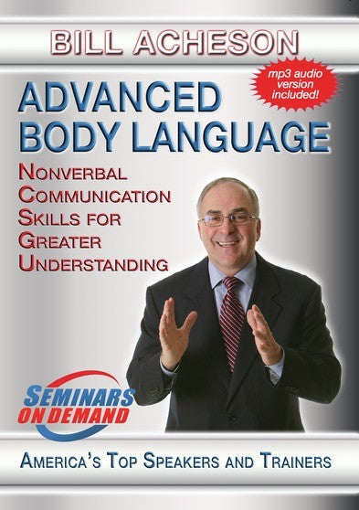 Advanced Body Language - Nonverbal Communication skills for Greater Understanding (MOD) (DVD Movie) - movie cover art