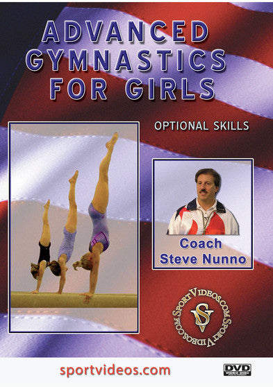 Advanced Gymnastics for Girls - Optional Skills (MOD) (DVD Movie) - movie cover art
