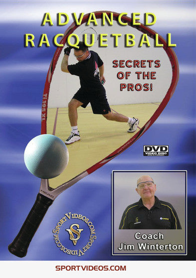 Advanced Racquetball - Secrets Of The Pros (MOD) (DVD Movie) - movie cover art