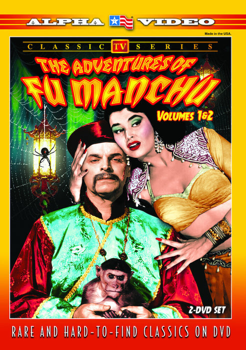 Adventures of Fu Manchu - Volumes 1 & 2 (MOD) (DVD Movie) - movie cover art