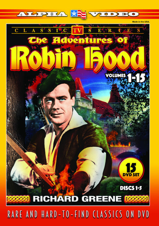 Adventures of Robin Hood - Volumes 1-15 (MOD) (DVD MOVIE)