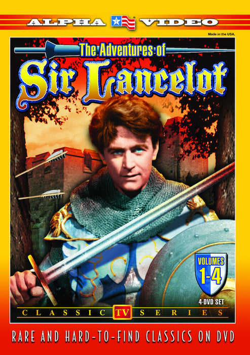 Adventures of Sir Lancelot - Volumes 1-4 (MOD) (DVD Movie) - movie cover art