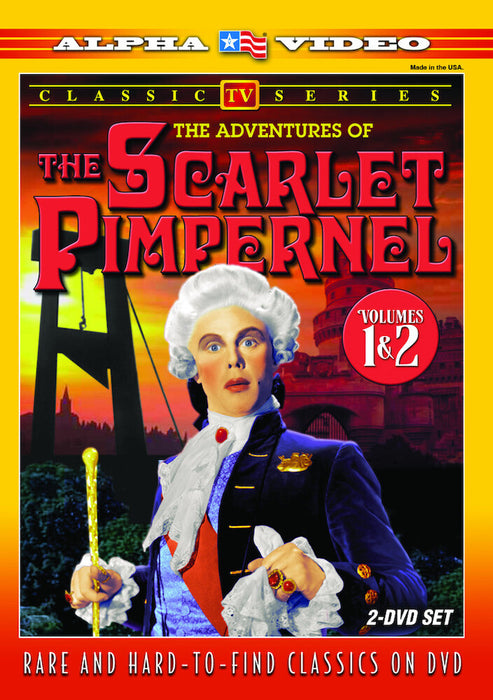 Adventures of the Scarlet Pimpernel - Volume 1 & 2 (2 (MOD) (DVD Movie) - movie cover art