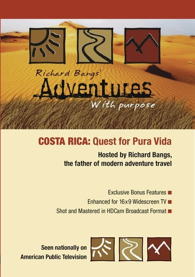 Adventures with Purpose: Costa Rica (MOD) (DVD Movie) - movie cover art