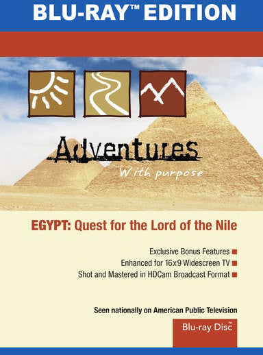 Adventures with Purpose: Egypt (MOD) (BluRay Movie) - movie cover art