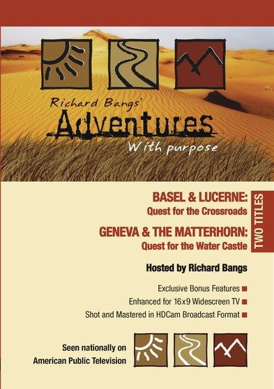 Adventures with Purpose: Geneva & the Matterhorn / Basel & Lucerne (MOD) (DVD Movie) - movie cover art
