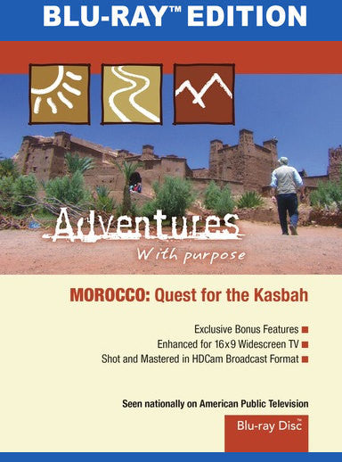 Adventures with Purpose: Morocco (MOD) (BluRay Movie) - movie cover art