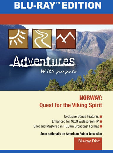 Adventures with Purpose: Norway (MOD) (BluRay Movie) - movie cover art