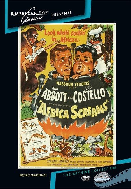 Africa Screams (MOD) (DVD Movie) - movie cover art