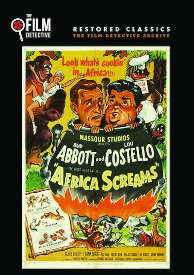 Africa Screams (The Film Detective Restored Version) (MOD) (DVD Movie) - movie cover art