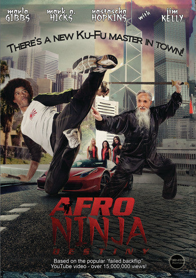 Afro Ninja (MOD) (DVD Movie) - movie cover art