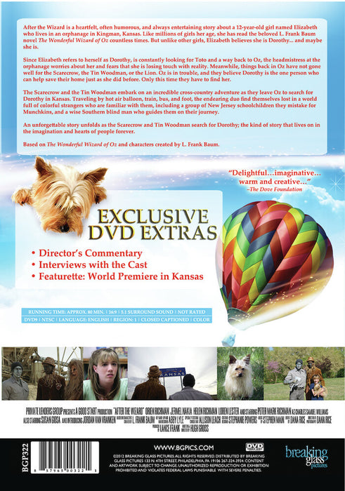 After the Wizard (MOD) (DVD Movie) - back cover art