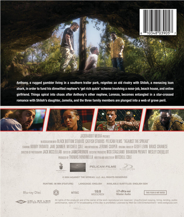 Against the Spread (MOD) (BluRay Movie) - back cover art