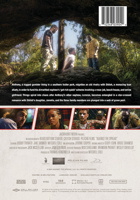 Against the Spread (MOD) (DVD Movie) - back cover art