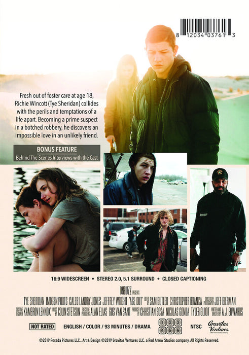 Age Out (MOD) (DVD Movie) - back cover art