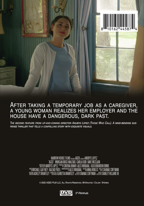 Aged (MOD) (DVD Movie) - back cover art