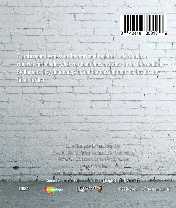 Ahista Ahista (MOD) (BluRay Movie) - back cover art