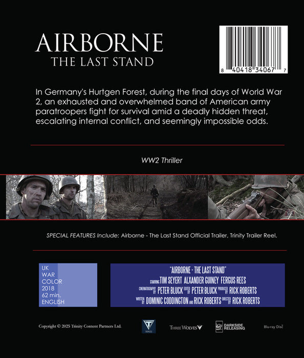 Airborne - The Last Stand (MOD) (BluRay Movie) - back cover art