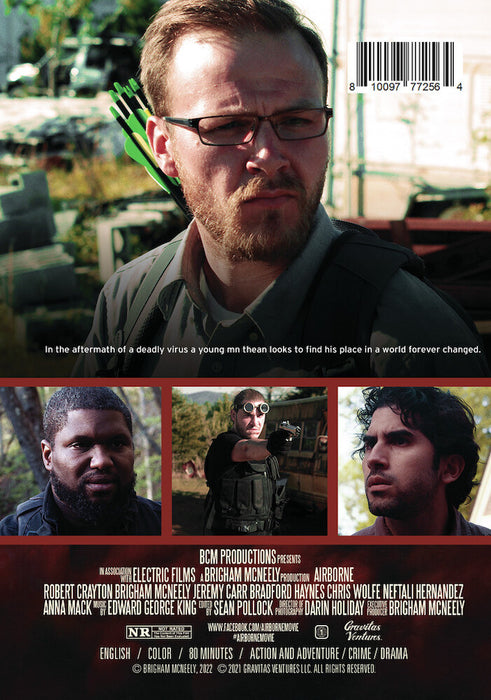 Airborne (MOD) (DVD Movie) - back cover art