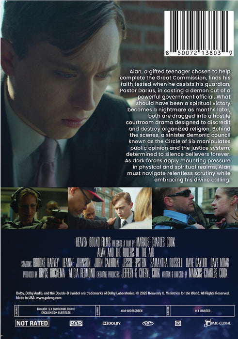 Alan and the Rulers of the Air (MOD) (DVD Movie) - back cover art