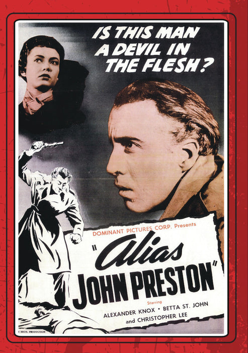 Alias John Preston (MOD) (DVD Movie) - movie cover art