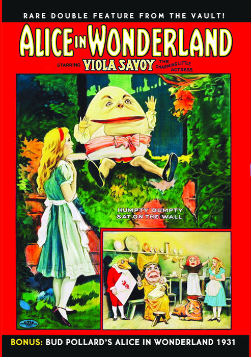 Alice in Wonderland Double Feature (1915/Silent and 1931 Versions) (MOD) (DVD MOVIE)