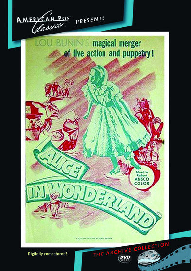 Alice in Wonderland (MOD) (DVD Movie) - movie cover art