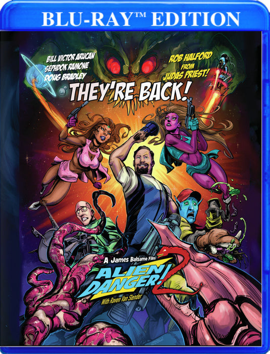 Alien Danger 2! With Raven Van Slender (MOD) (BluRay Movie) - movie cover art