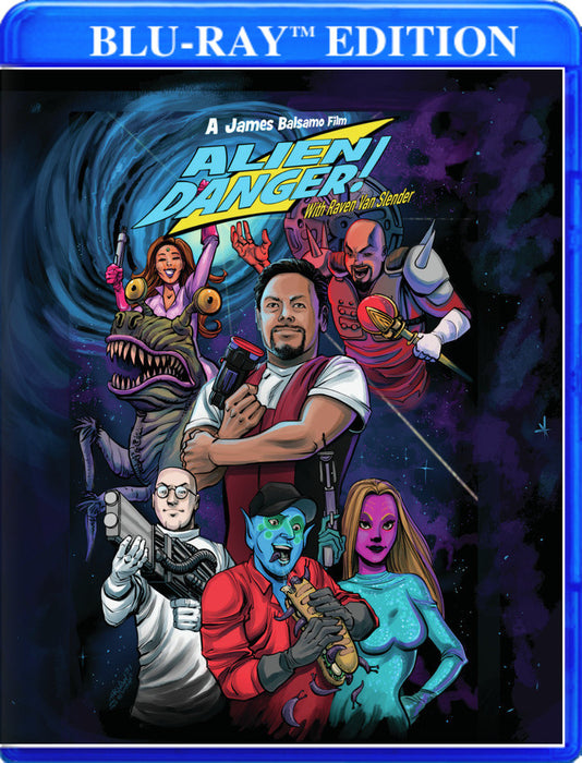 Alien Danger! With Raven Van Slender (MOD) (BluRay Movie) - movie cover art