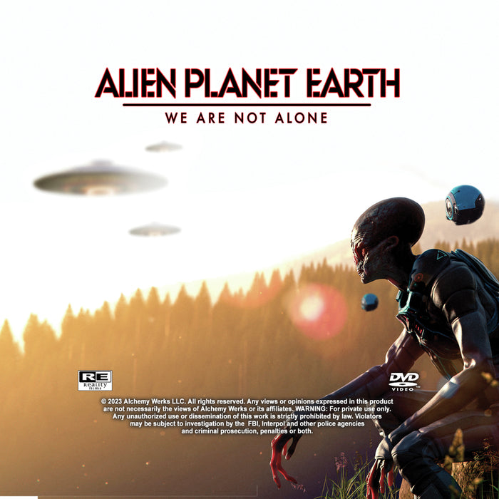 Alien Planet Earth: We Are Not Alone (MOD) (DVD Movie) - movie cover art