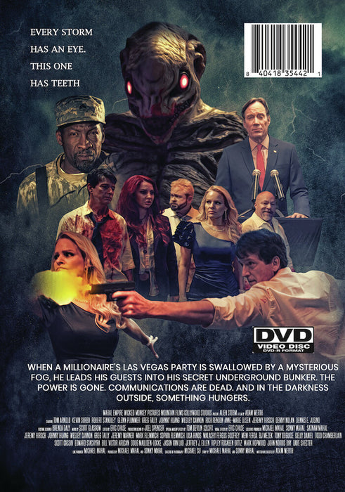 Alien Storm (MOD) (DVD Movie) - back cover art