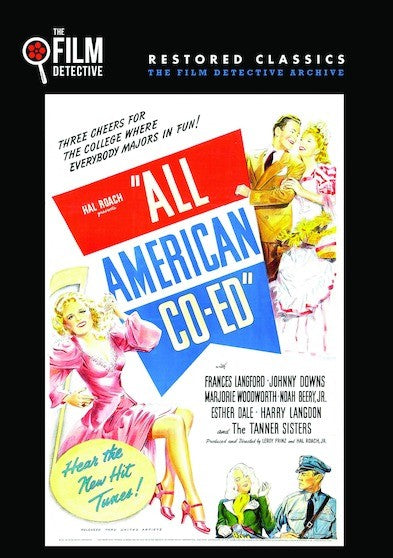 All American Co-ed (The Film Detective Restored Version) (MOD) (DVD Movie) - movie cover art